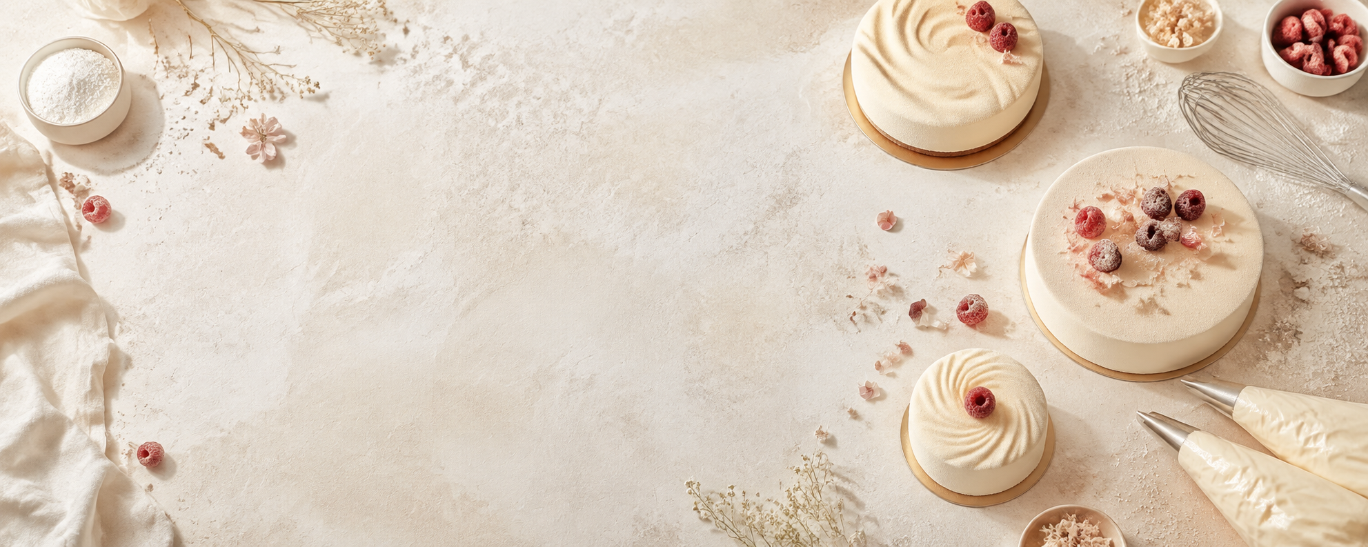Mousse Bakery desserts and pastry workspace
